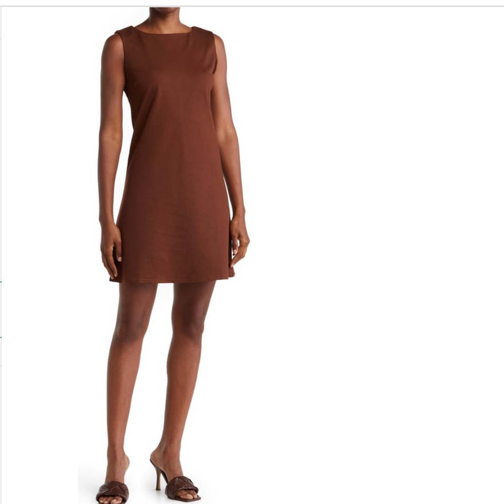 Love Ady High Neck Aline Mini Dress